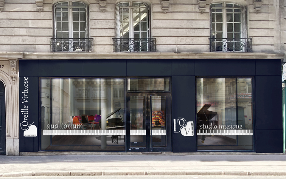 L'Oreille Virtuose, Paris 9 | METEK architectes designers | Auditorium et studio de musiques pour concert et répétitions.